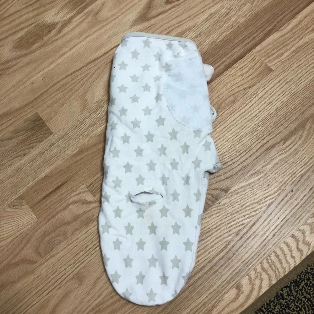 Swaddleme Small Gray Star Swaddle Gender Neutral